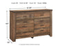 Trinell Queen Panel Headboard with Dresser