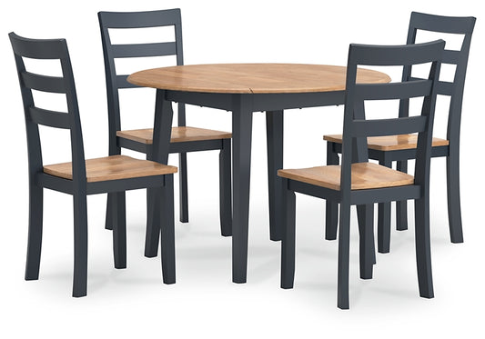 Ashley Express - Gesthaven Dining Table and 4 Chairs