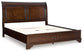 Trellington King Sleigh Storage Bed