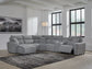 Modmax 6-Piece Power Reclining Sectional with Chaise