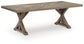 Laguna Heights RECT Dining Table w/UMB OPT