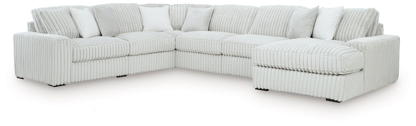 Stupendous 6-Piece Sectional with Chaise