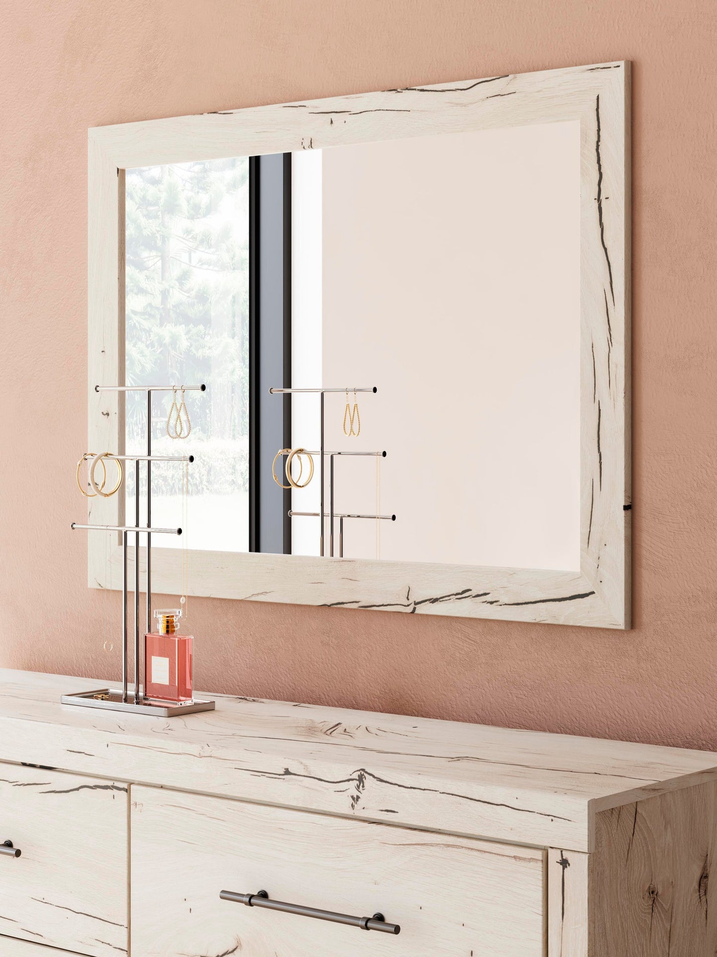 Lawroy Twin Panel Headboard, Dresser, Mirror, Chest and Nightstand