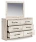 Lawroy King Panel Storage Bed, Dresser and Mirror