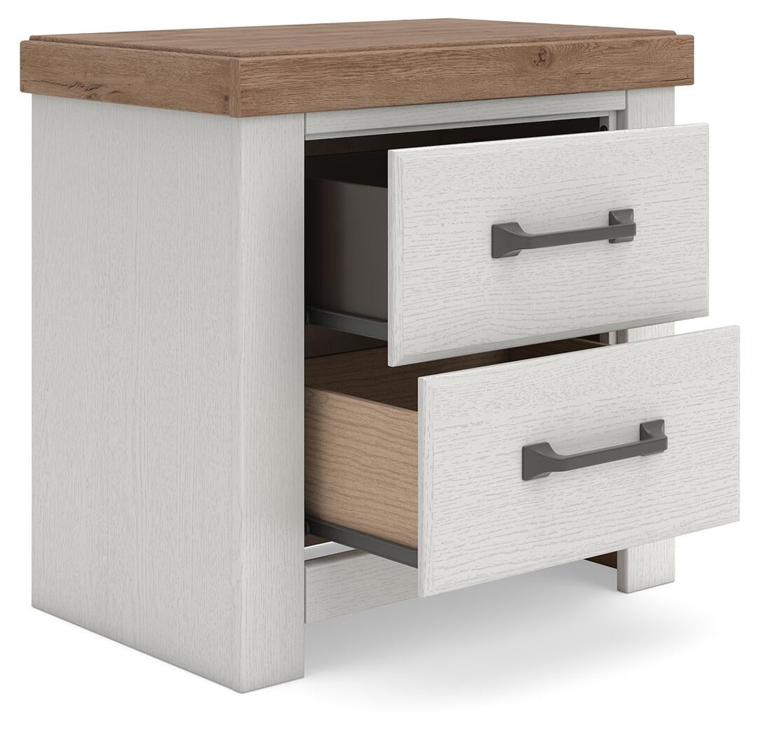 Savonport King Panel Bed with Storage, Dresser, Mirror, Chest and Nightstand
