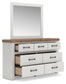 Savonport King Panel Bed with Storage. Dresser, Mirror and Nightstand