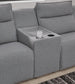 Modmax II 5-Piece Power Reclining Sectional with Chaise and Consoles