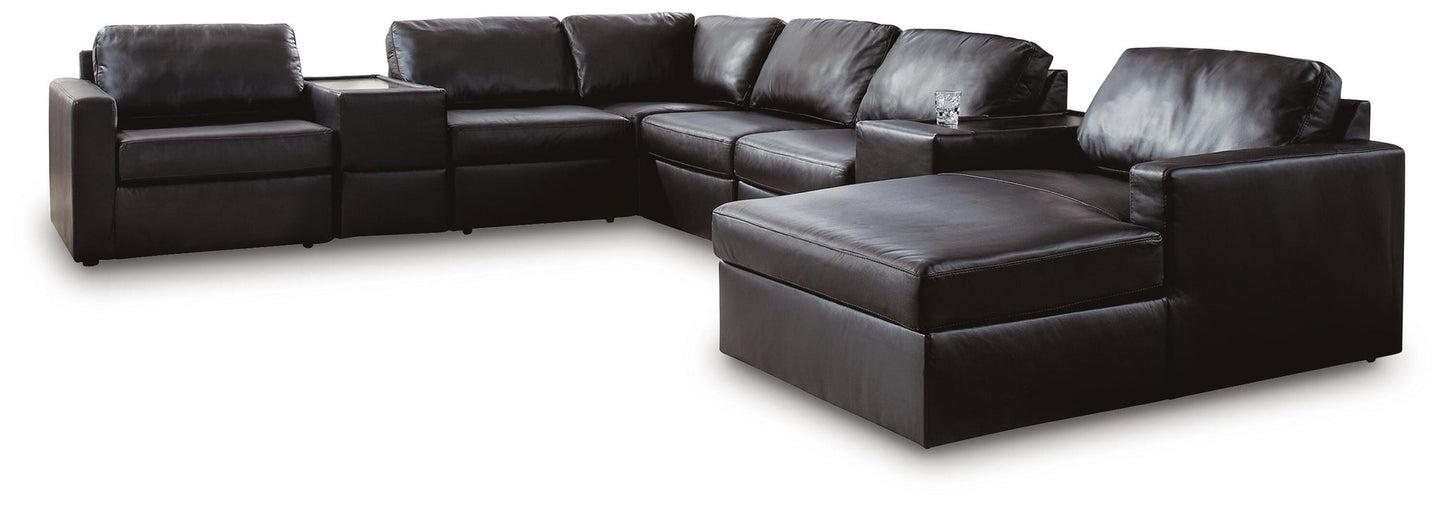 Modmax II 8-Piece Sectional with Chaise and Storage Consoles