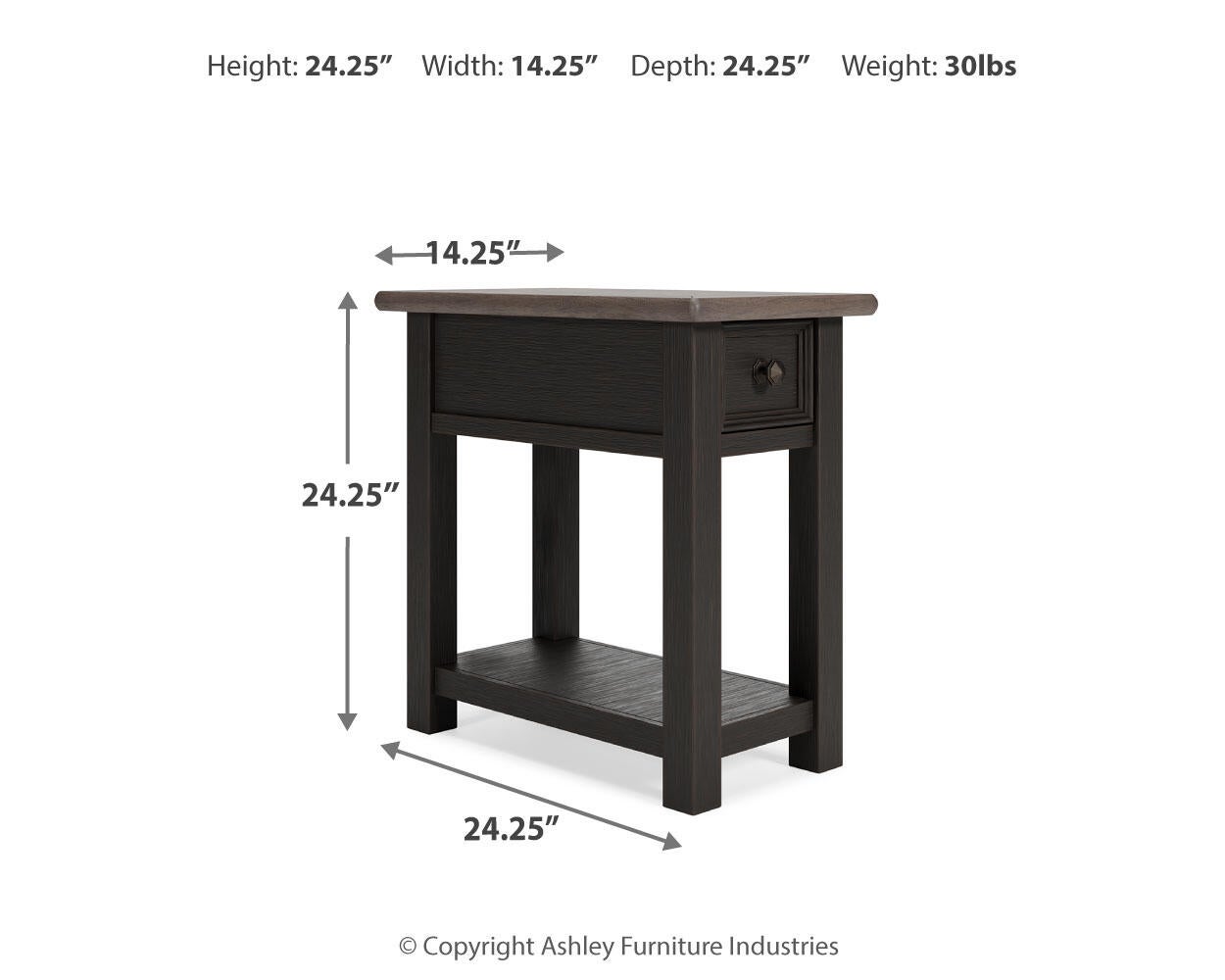Ashley Express - Tyler Creek Chair Side End Table