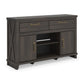 Brazen Valley LG TV Stand w/Fireplace Option