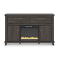Brazen Valley 60" TV Stand with Electric Fireplace