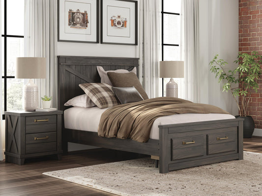 Ashley Express - Vonitta Bay Full Panel Platform Storage Bed