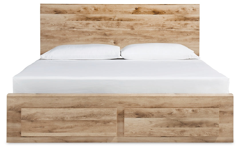 Hyanna  Panel Storage Bed With 2 Under Bed Storage Drawers