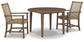 Ashley Express - Germalia Outdoor Dining Table and 2 Chairs